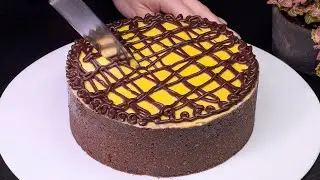 NEW no bake chocolate orange dessert! Incredibly tasty and quick!