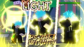 [Codes] New Mob Psycho Light Esper Ability Showcase! | Psycho 100: Infinity