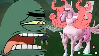 Seeing the new Palkia and Dialga Origin forms for the first time.