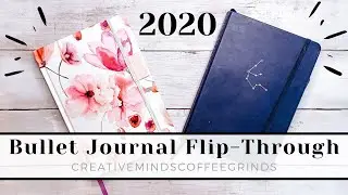 2020 BULLET JOURNAL FLIP THROUGH || My 2nd & 3rd Bullet Journals