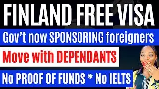 RELOCATE to Finland  for FREE in 14 DAYS! Finland Gov't Free Visa For Foreign Workers