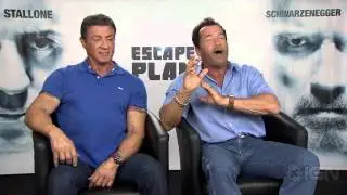 Escape Plan - Arnold Schwarzenegger & Sylvester Stallone Interview