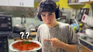I COOKED MY DINNER ON STREAM *everything burned*