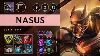 Nasus Top vs Shen: Godlike - NA Master Patch 14.20