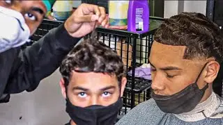 CUTTING A STRAIGHT HAIR WAVER 101🔥🌊
