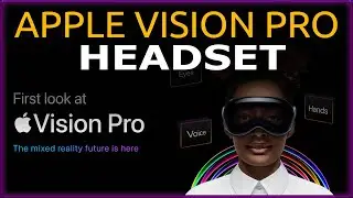 Apple Vision Pro Headset Virtual Realty Release 