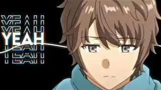AMV Kinetic Typography Edit - Into Your Arms | Seishun Buta Yarou | AoButa | After Effect Edit