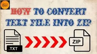 How to convert text file into zip/ convert text into zip file ?