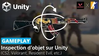 Unity : Créer un système d'inspection d'objet 3D (CS2, Valorant, Resident Evil, etc.)