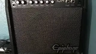 Epiphone Studio 15R demo, Clean channel, Phrygian scale jam