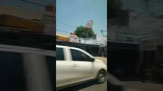 Perjalanan menuju jembatan Ampera palembang