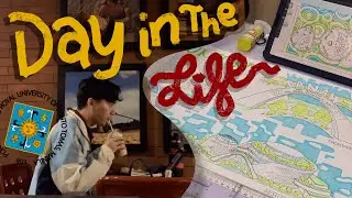 DAY IN THE LIFE as an Architecture Student in UST | DRAWING EXAM✍️‼️
