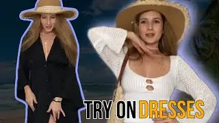 Trying on Beautiful Dresses for Summer