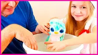 ПУШИСТИК ПОТЕРЯШКА ПИНГВИН 🐧 МОЯ РАСПАКОВКА ИГРУШКИ СЮРПРИЗА