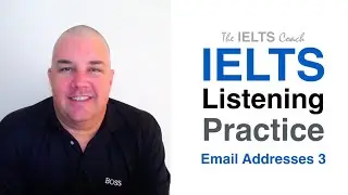 IELTS Listening Practice Email Addresses 3