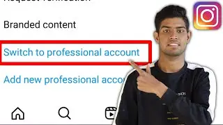 Instagram Professional Account Kaise Banaye !!  How to Create a Professional Account