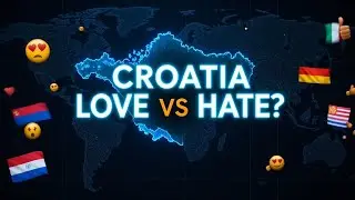 All Countries That Love & Hate Croatia 🇭🇷 | Global Friends & Rivals Explained”