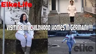 Visiting ALL my childhood homes in GERMANY! | Elke Life