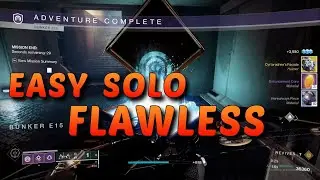 Destiny 2 Solo Flawless Legendary Lost Sector 3/9 - Bunker E15