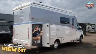 MASSIVE Storage, AWD, and Winnebago Connect Walkthrough! 2025 Winnebago View 24T