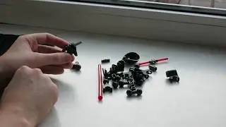 Как сделать мини Кайло Рена из LEGO
