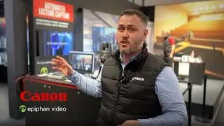 Automated lecture capture with Canon and Epiphan