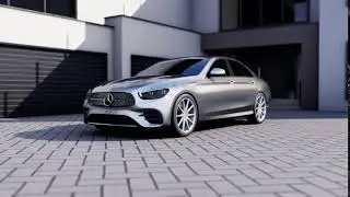 Mercedes Benz E Class 2021 Unreal engine Rendering