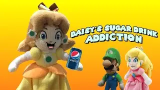 Daisy's Sugar Drink Addiction - Super Mario Plush Adventures Ep49