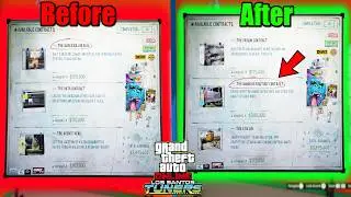 How To Change Auto Shop Contracts in GTA 5 Online