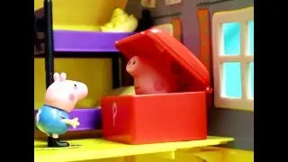 Мультфильм игрушками Свинка Пеппа Peppa Игра в прятки
