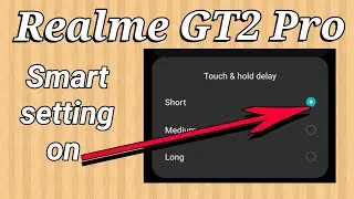 Realme smartphone smart Setting on #phone #setting #realme #realmep1