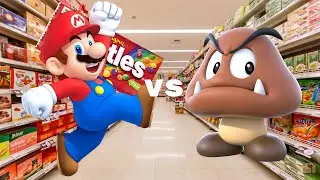 Mario and Mushroom Skittles meme