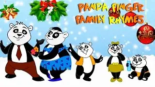 Panda Finger Family Rhymes | Finger Family Songs For Kids | Ozu Video Rhymes |