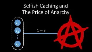 Selfish Caching and The Price of Anarchy