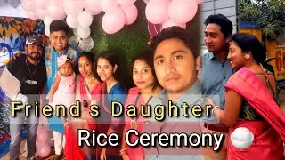 Bengali Rice ceremony party with my Friends and Unlimited Food 💕 বন্ধুর মেয়ের শুভ অন্নপ্রাশন..