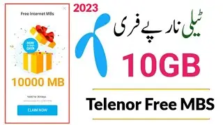 Telenor Free Internet Code 2023