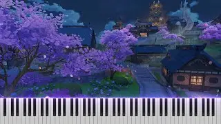 『Dream of Scattered Petals / 華散る夢』Genshin Impact OST | 原神 OST ピアノ