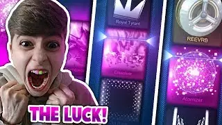 DOUBLE MYSTERY+PAINTED LUCK CRATES AND TRADE UPS! | Rocket League (Double PAINTED Weekend!)