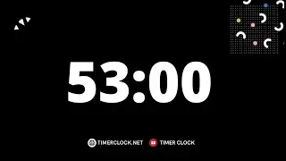 53 Minute Timer | Set 53 Minute Countdown Timer #53minutetimer #timerclock