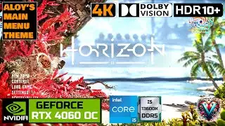 Horizon Forbidden West Aloy's Theme Song DOLBY VISION HDR