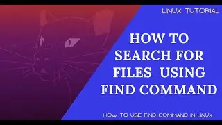 How to Search for Files in Linux | Using Find Command in Linux