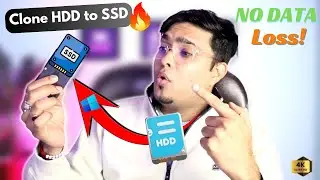 How to Migrate to SSD Without Losing Data | Clone HDD to SSD | Migrate Windows to SSD [ NEW 2024 ✅ ]