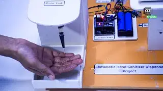 Automatic Hand Sanitizer Dispenser || Engineering University Demo Project || ZerOne Projects