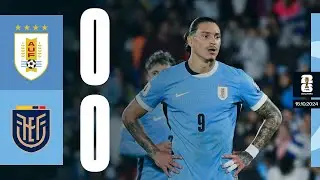 Uruguay 0-0 Eucador | Fecha 10 | Eliminatorias Sudamericanas para la Copa Mundial de la FIFA 2026