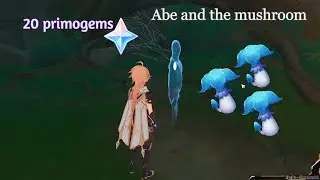 Abe the ghost and mushrooms