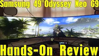 Samsung Odyssey Neo G9 Quick Unboxing & Hands-On Demo