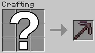 How To Make A Netherite Pickaxe In Minecraft