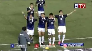 Full time highlight Cambodia vs Singapore (cambodia football)