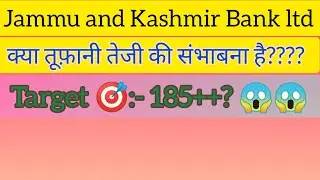 Jammu and Kashmir Bank ltd share analysis for beginners.