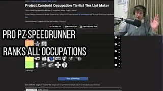 Pro PZ Speedrunner Ranks all Occupations